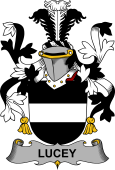 Irish Coat of Arms for Lucey or O'Lucy