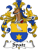 German Wappen Coat of Arms for Spatz