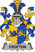 Irish Coat of Arms for Crofton