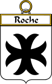 French Coat of Arms Badge for Roche