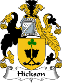 Irish Coat of Arms for Hickson