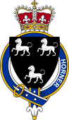 Families of Britain Coat of Arms Badge for: Horner (England)