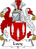 English Coat of Arms for Lucy