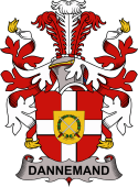 Danish Coat of Arms for Dannemand