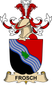 Republic of Austria Coat of Arms for Frosch (de Froschmülh)