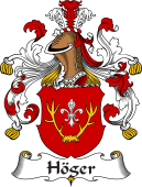 German Wappen Coat of Arms for Höger