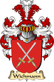 v.23 Coat of Family Arms from Germany for Wichmann
