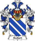 Italian Family Coat of Arms (v.25b) Scolari