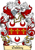 English or Welsh Family Coat of Arms (v.23) for Oakley (Shropshire)