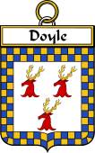 Irish Badge for Doyle or O'Doyle