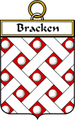 Irish Badge for Bracken or O'Bracken