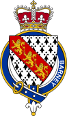 Families of Britain Coat of Arms Badge for: Barney (England)