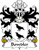 Welsh Coat of Arms for Bowdler (of Brompton, Montgomeryshire)