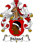 German Wappen Coat of Arms for Stössel