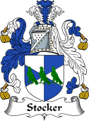 English Coat of Arms for Stocker