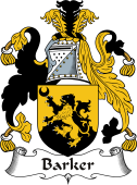 Irish Coat of Arms for Barker