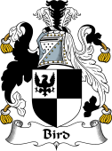 English Coat of Arms for the family Bird I