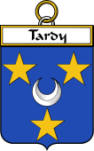 French Coat of Arms Badge for Tardy