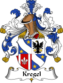 German Wappen Coat of Arms for Kregel