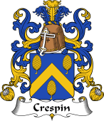 Coat of Arms from France for Crespin