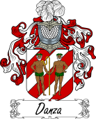 Araldica Italiana Coat of arms used by the Italian family Danza