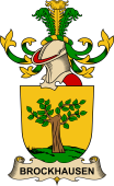 Republic of Austria Coat of Arms for Brockhausen