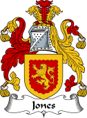 English Coat of Arms for the family Jones I