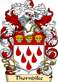 English or Welsh Family Coat of Arms (v.23) for Thorndike (Lincolnshire)