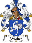 German Wappen Coat of Arms for Wacker