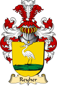 v.23 Coat of Family Arms from Germany for Reyher