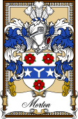 Scottish Coat of Arms Bookplate for Morton II