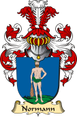v.23 Coat of Family Arms from Germany for Normann