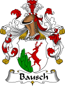 German Wappen Coat of Arms for Bausch