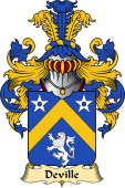 French Family Coat of Arms (v.23) for Deville