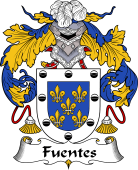Spanish Coat of Arms for Fuentes