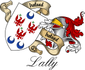 Sept (Clan) Coat of Arms from Ireland for Lally (O'Mullally)