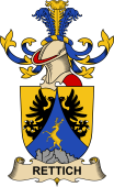 Republic of Austria Coat of Arms for Rettich