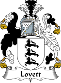 Irish Coat of Arms for Lovett