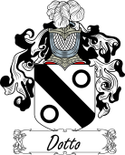 Araldica Italiana Coat of arms used by the Italian family Dotto