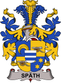 Coat of arms used by the Danish family Späth