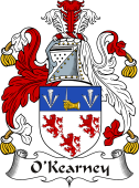 Irish Coat of Arms for O'Kearney