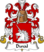 Coat of Arms from France for Duval II