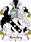 English Coat of Arms for the family Rowley