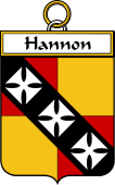 Irish Badge for Hannon or O'Hannon
