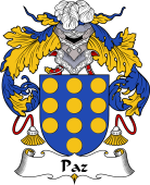 Portuguese Coat of Arms for Paz