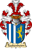 v.23 Coat of Family Arms from Germany for Taubenheim