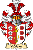 v.23 Coat of Family Arms from Germany for Waldau