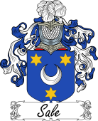 Araldica Italiana Coat of arms used by the Italian family Sale
