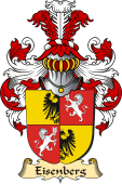 v.23 Coat of Family Arms from Germany for Eisenberg