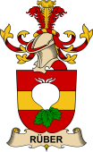 Republic of Austria Coat of Arms for Rüber